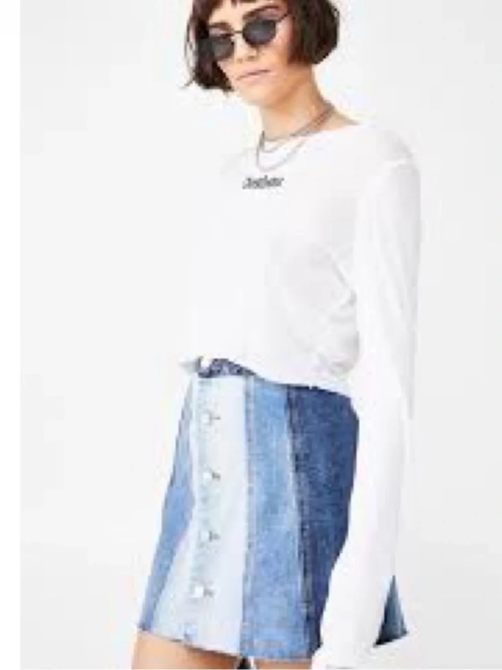 [BlankNYC] All or Nothing Denim Skirt
